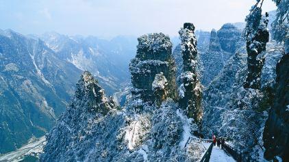 柴埠溪大峡谷导览图